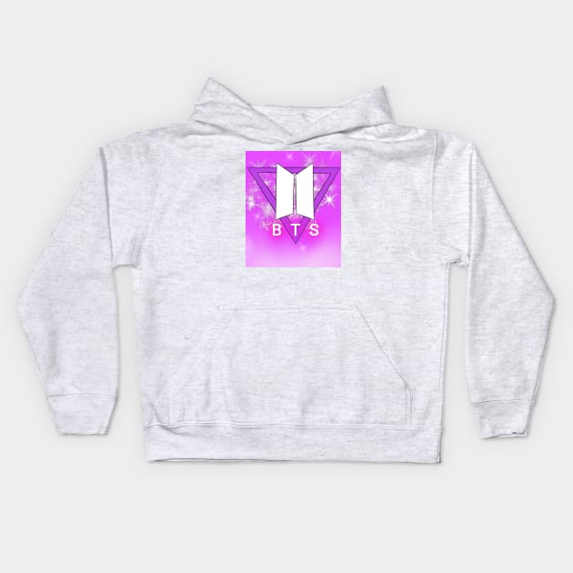 BTS army Kids Hoodie by KNAYA